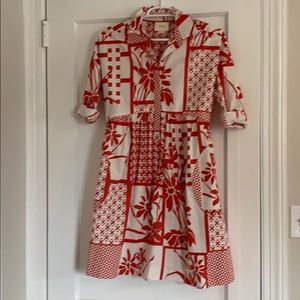Anthropologie Maeve Floral Dress